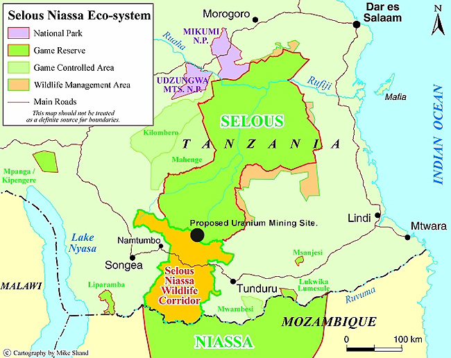 SELOUS NIASSA CORRIDOR