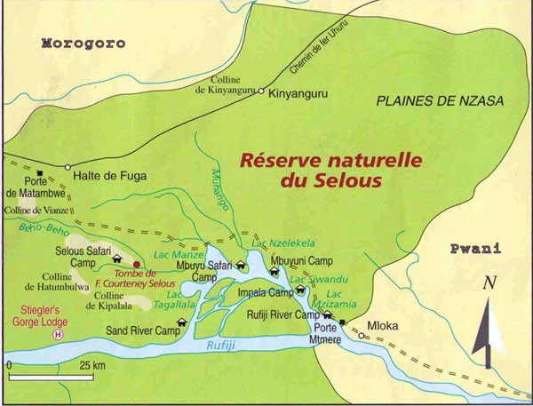 carte selous c