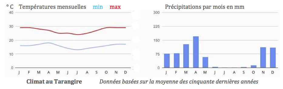 tarangire climat